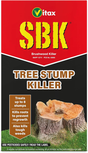 Sbk tree stump killer treats - tree, killer,