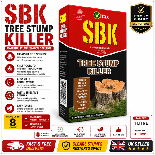 Sbk tree stump killer kills - sbk,